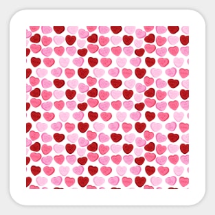 Endless Candy Hearts Sticker